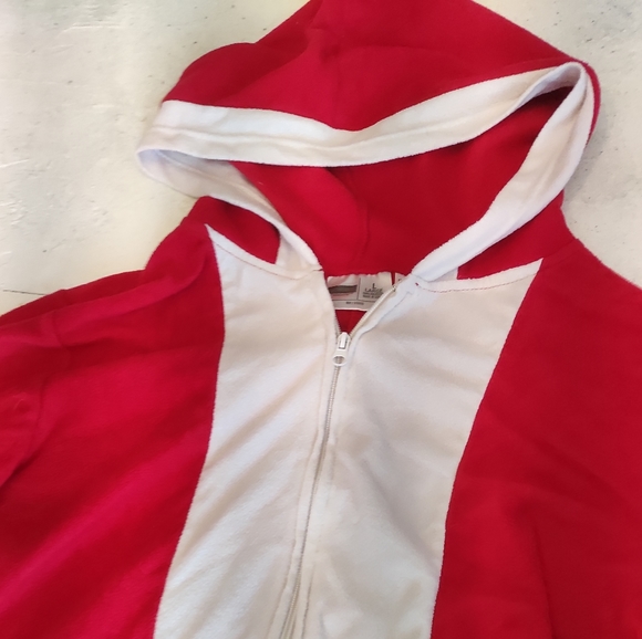 Santa Hooded Onsie size Large - Picture 2 of 5